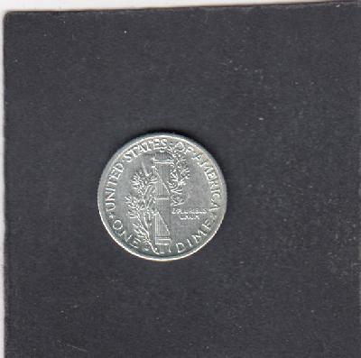 Beschrijving: 1 Dime MERCURY